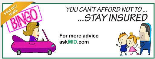 you can't afford not to stay insured